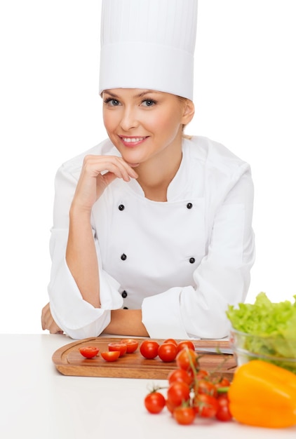 Úsmev šéfkuchára pri varení